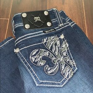 Miss Me Jeans | Zebra Sparkle Skinny Fit